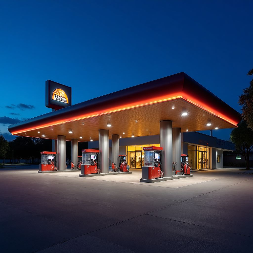 Estación de servicio premium